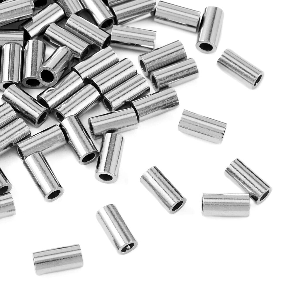 7717 200 Pcs 10mm 304 Stainless Steel Metal Solid Straight Long Tube Bar